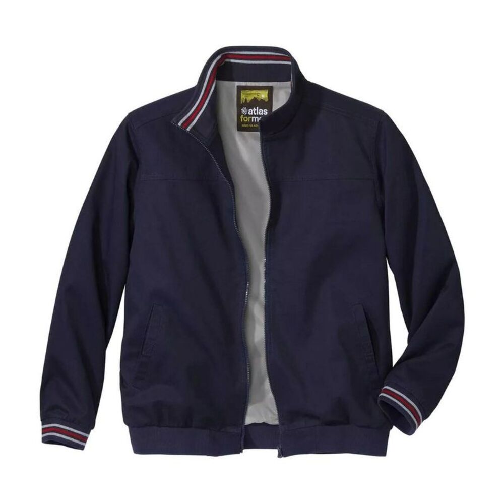 Atlas For Men Mens Twill Jacket / Navy